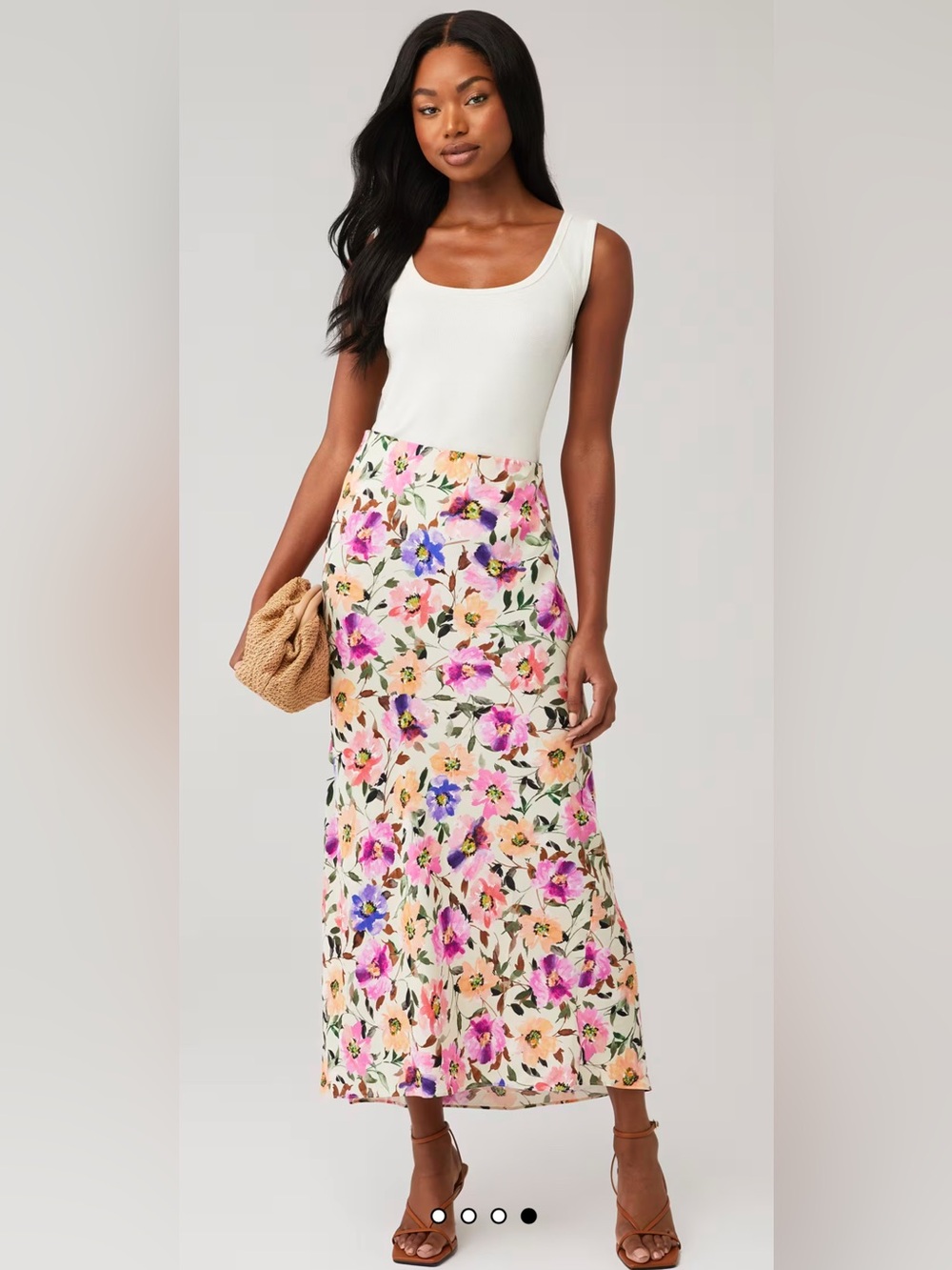NWT $228 FAVORITE DAUGHTER
THE FAVORITE SKIRT Size M Color: Prosecco Floral